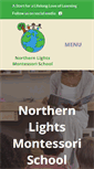 Mobile Screenshot of norlightsmontessori.org